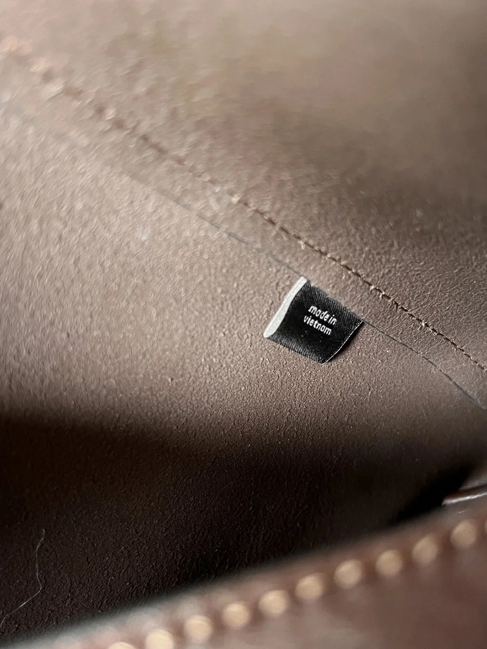 COACH Chocolate Brown Leather Shoulder Bag - Picture 7 of 9
